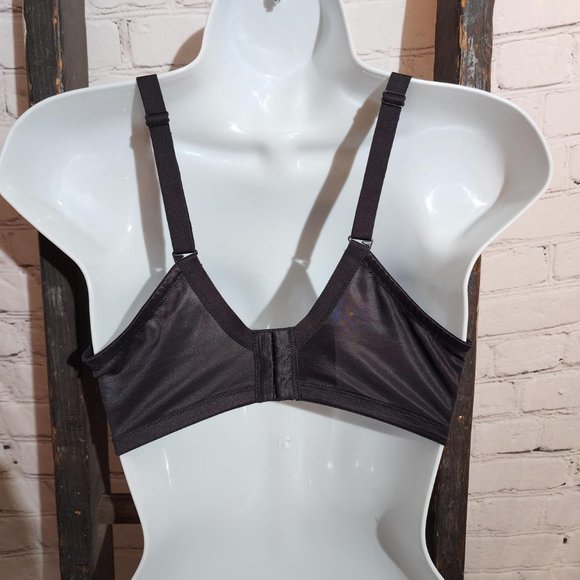 34D Padded Bra Padded Underwire Gold Black Scarlet by Modem - Picture 2 of 4